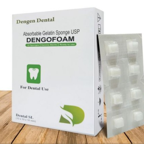 Dengen Dental Dengofoam Gealtin Sponge 32 Cubes