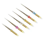 SuperEndo Super Gold-Flex Rotary Files (Pack of 6)