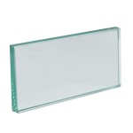 Dental Glass Slab 7.5cm x 15cm x 10mm